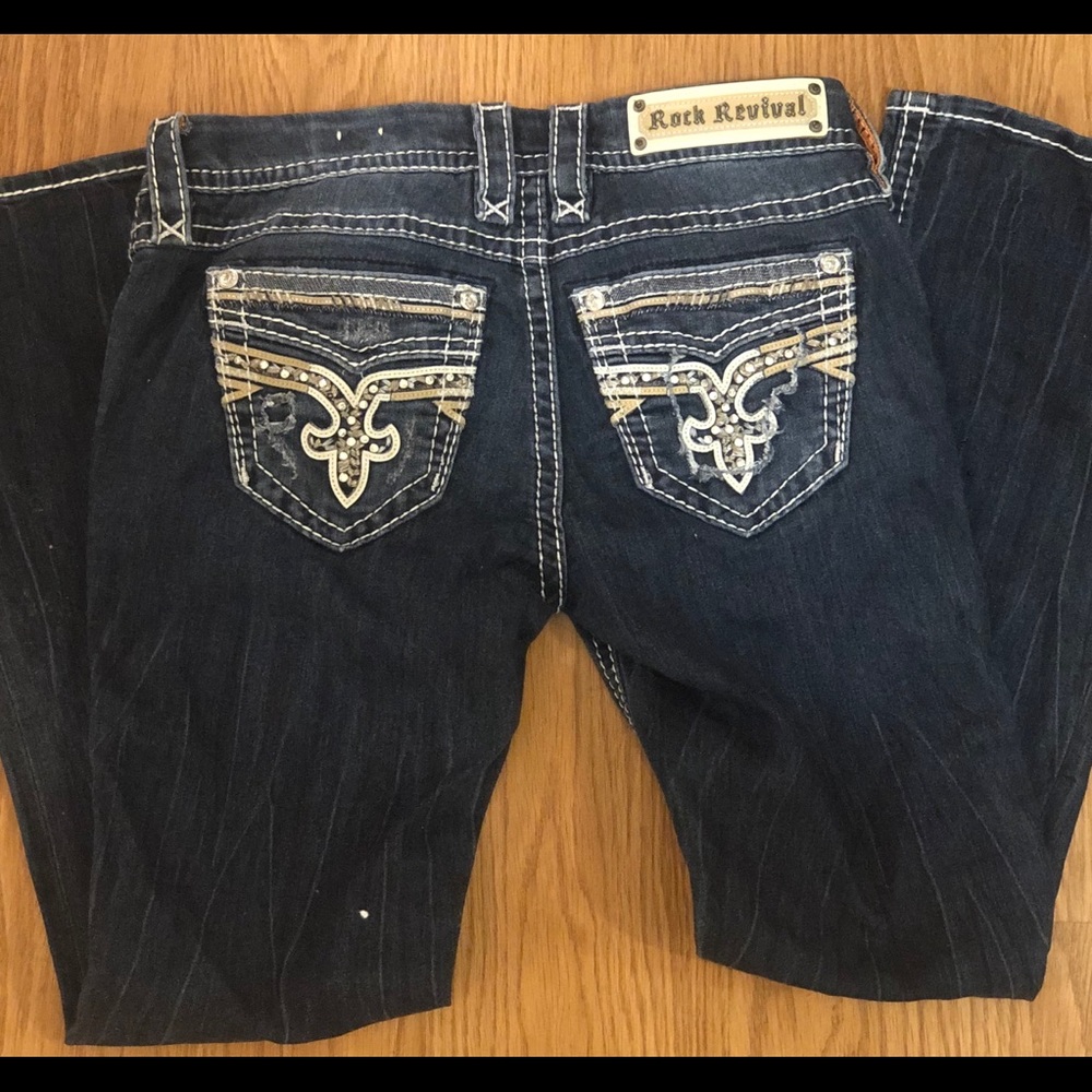 Rock Revival Dark Jeans